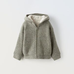 New Zara Faux Shearling Jacket